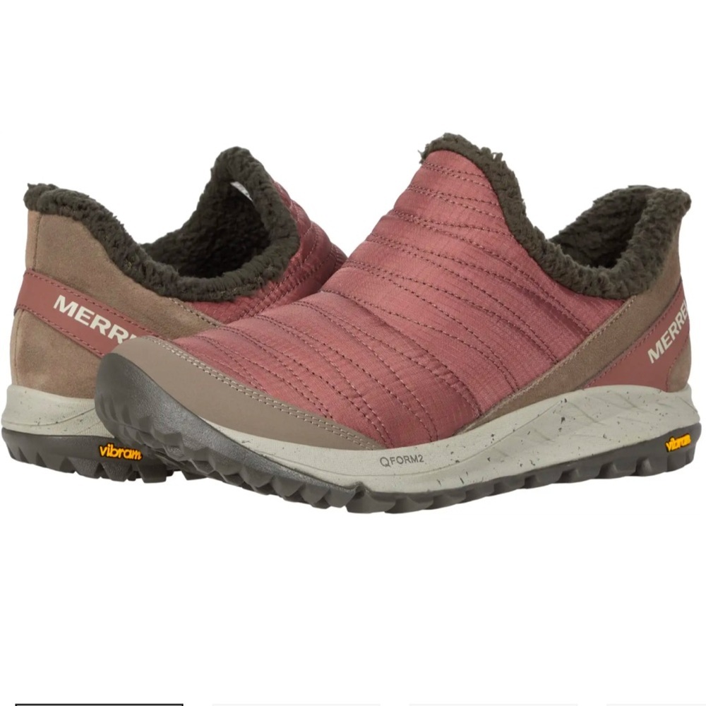 Merrell Women’s Antora Sneaker Moc Maroon Sz 5.5 / 35.5 - Picture 2 of 14
